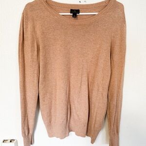 Worthington Beige Knit Pullover | Women’s Large 🧺